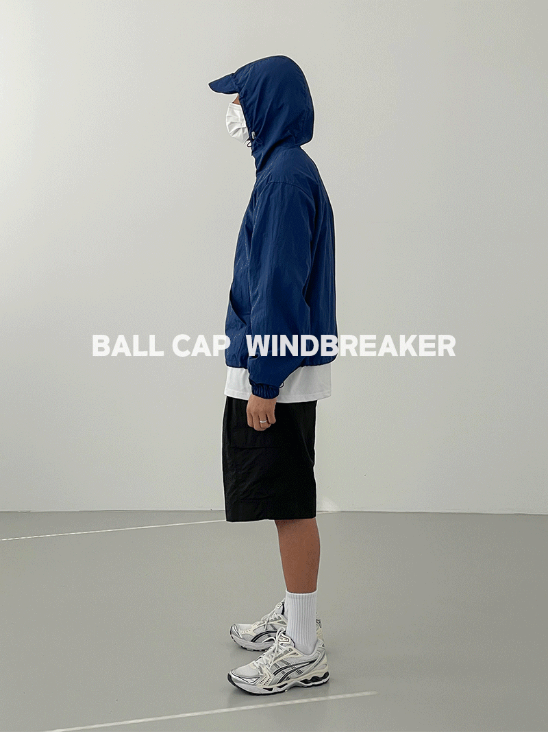 Ball cap 윈드 브레이커 / 4col